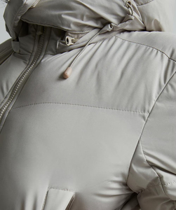 เสื้อโค้ทกันหนาวแบบมีฮู้ด คุณภาพสูง กันน้ำ ผ้าอ็อกซ์ฟอร์ดเนื้อแน่น ระบายอากาศได้ดี ซิปแบบเปลี่ยนได้ บุด้วยวัสดุแบบควิลท์  ขั้นต่ำในการสั่งซื้อน้อย เหมาะสำหรับฤดูหนาว - Product Image 5