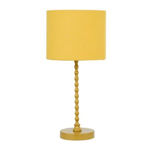 Lampada da tavolo moderna classica in oro ocra 110-120V per soggiorno camera da letto e studio facile montaggio decorativo Sereno da scrivania in vendita - Product Image 2