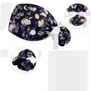 Unisex New Style Nurse Scrub Caps High Quality Material Breathable Quick Dry Comfortable Hair Protection Medical Use Customized - Product Image 5