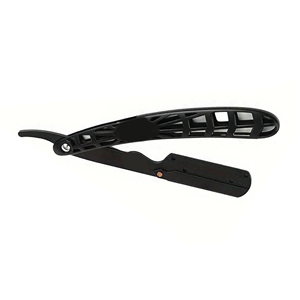 Rasoir de barbier à bord droit en acier inoxydable au meilleur prix pour salons, fabriqué à la main au Pakistan - Product Image 4