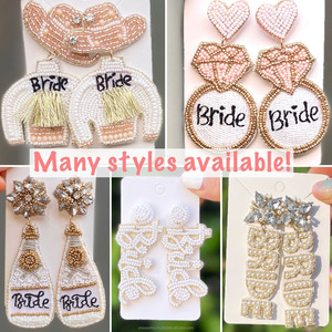 Pendientes de Bohemia con Cuentas de Semillas y Diseño Floral, Tamaño Personalizado, para Novia, Regalo de Moda para Fiesta de Bodas - Product Image 5