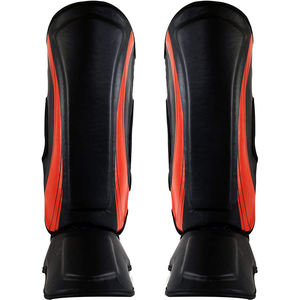 Protège-tibias en cuir MMA Muay Thai Kickboxing – Meilleures ventes - Product Image 6