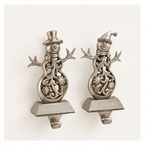 Festive <b>Stocking</b> Holder <b>Christmas</b> Mantel Accent for Holiday Fireplace Shelf Home Settings Seasonal Gatherings and Celebrations - Product Image 6