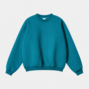 Pullover <b>Sweatshirt</b> <b>Men</b> Custom Logo Crewneck Striped French Terry OEM ODM Daily Wear Embroidered Curved Hem Outerwear <b>Sweatshirt</b> - Product Image 1