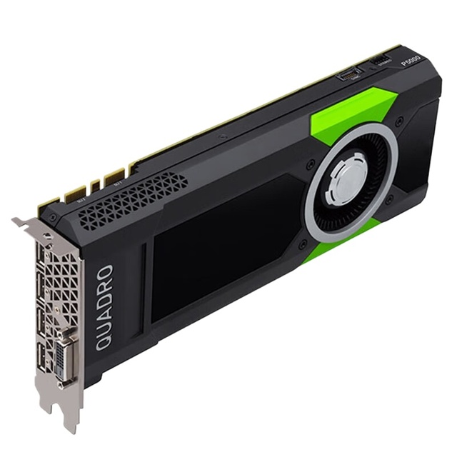 High Performance Workstation Graphics Card 16GB GDDR5 Professional GPU AI Computing CAD Rendering Graphic Design Quadro P5000