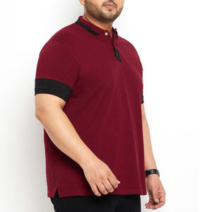 Chemise décontractée pour homme en jersey de coton gris à blocs de couleur, manches courtes, respirante, avec poche avant et logo, infroissable, imprimée numériquement - Product Image 3