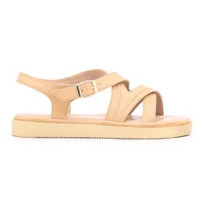 Sandalias Informales Tacón Beige CL3977 - Product Image 3