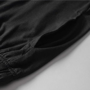 Ensemble T-shirt et short tricoté brodé deux pièces pour homme, qualité supérieure, motif uni, idéal pour l'été – Vente en gros - Product Image 5