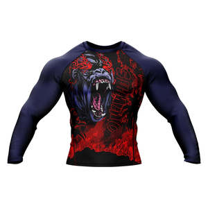Best Quality Wholesale Customized <b>Long</b> <b>Sleeve</b> Rush Guard Stretch Fitness Quick Dry Swim Wear Rash Guard For Online sale - Product Image 1