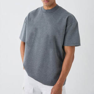 Nueva Llegada: Camisetas Ecológicas de Algodón Pesado Personalizadas con Cuello Redondo y Corte Holgado para Hombre - Product Image 2