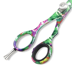 Ciseaux de coiffure professionnels de 6,2 pouces en acier inoxydable, ciseaux de barbier, design ergonomique, outil de coiffeur de salon, OEM - Product Image 6