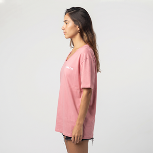 Camiseta Corta Holgada con Cuello en V para Mujer, Transpirable, Informal, de Algodón, Estilo Urbano, a la Moda - Product Image 4