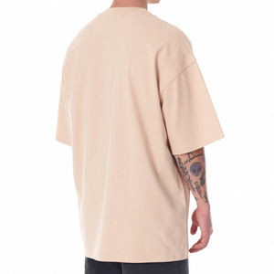 เสื้อยืดแขนสั้นผู้ชายไซส์ใหญ่ ราคาส่ง ผ้าฝ้ายถัก 100% ระบายอากาศได้ดี เป็นมิตรกับสิ่งแวดล้อม เหมาะสำหรับใส่หน้าร้อน แฟชั่นสตรีทแวร์ - Product Image 1