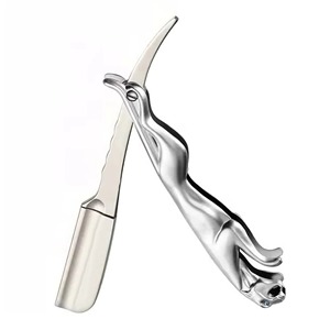 Navaja de Afeitar Profesional de Seguridad, Herramienta de Afeitado Recta de Acero Inoxidable de Alta Calidad, Fabricante Mayorista - Product Image 5