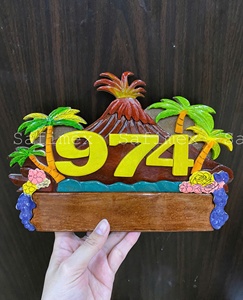 Letrero de Madera con Nombre Personalizado, Placa de Madera Hecha a Mano con Diseño de Forma Personalizada para Decoración del Hogar o Regalo - Product Image 5