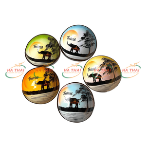 Cuencos de Coco Hechos a Mano Ecológicos, Colección de Lacados de Vietnam, Artesanía Sostenible para Decoración del Hogar, Venta al por Mayor - Product Image 5