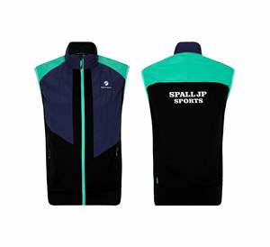 Gilet matelassé zippé pour homme, design personnalisé, style hip-hop, col montant, logo personnalisé, gilet sans manches d'hiver pour homme - Product Image 2