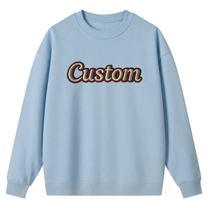 Sudadera Personalizada para Mujer, 100% Algodón, Cuello Redondo, Bordada, Marca Privada, Ropa Urbana, Venta al Por Mayor, EE. UU. - Product Image 4