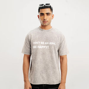 T-shirt professionnel de 275 grammes, poids lourd, 100% coton, T-shirt pour homme, impression personnalisée du logo, designs de T-shirts, T-shirts pour hommes - Product Image 1