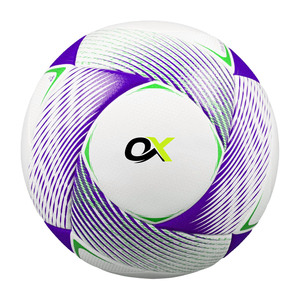 Oxva Industries Training Quality Soccer <b>Ball</b> Size 5 PU Leather Machine Stitched Durable Construction Official <b>Weight</b> - Product Image 3