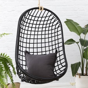 Outdoor <b>egg</b> chair comfort design for relaxation natural rattan swing hanging chairs wholesale - Product Image 1