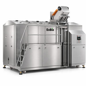 Broyeur de déchets alimentaires pratique en acier inoxydable 3t avec moteur 15 CV, système de compostage et fonction anti-odeur - Product Image 4