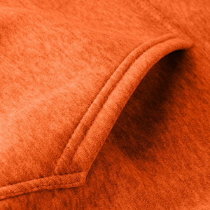 Sudadera con capucha de alta calidad, con LOGO de marca personalizado, para hombre y mujer, informal, de color liso, estilo urbano. - Product Image 3