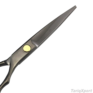 Tijeras Profesionales para Barba de 6 Pulgadas, Acero Inoxidable, Ligeras, Plegables, con Estuche de Cuero PU, para Peluquería, Corte de Calidad - Product Image 3