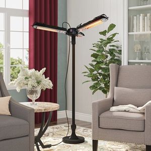 Calentador Eléctrico Plegable para Patio de 1500W, 3 Paneles de Calefacción para Uso en Pérgolas o Gazebos al Aire Libre - Product Image 6
