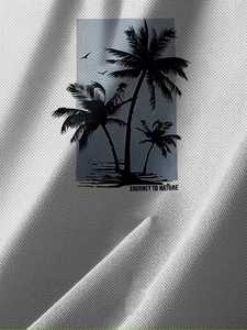 Conjunto Deportivo Personalizado de Alta Calidad para Hombre, Ropa Casual de Verano, Ropa de Playa, Servicio OEM al por Mayor, Camiseta y Pantalones Cortos de Verano - Product Image 5