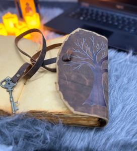 Diario de Cuero Vintage, Árbol de la Vida Celta, Libro de las Sombras - Product Image 6