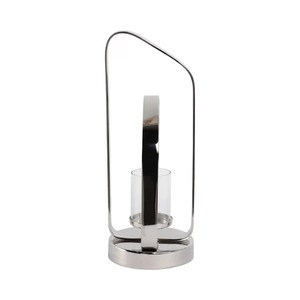 Modern Aluminum <b>Lantern</b> Candle Holder 17 Inch <b>Tall</b> Handmade Eco-Friendly Durable Home Decoration - Product Image 2