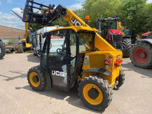 Chariot télescopique JCB d'occasion haute performance 514-56, portée 17m, capacité 6350kg, hauteur de levage des fourches 75mm, roues en nylon/PU/caoutchouc - Product Image 6