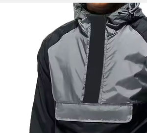 Chaquetas de Lluvia de Moda al por Mayor, Estilo Urbano, Chaquetas de Invierno Lisas para Hombre, Chaquetas de Lluvia con Estampado Personalizado - Product Image 6