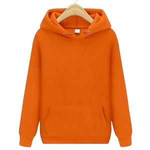 Sudadera con capucha para hombre 2025, venta al por mayor de moda, de algodón 100% tejido polar, Jersey teñido liso, logotipo personalizado de calidad superior, MOQ bajo - Product Image 3