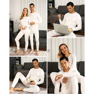 Combinaison Thermique Longue RABUSH SPORTS pour Homme 100% Polyester – Sous-vêtement Adulte Coupe-Vent Sans Coutures pour Yoga - Product Image 6