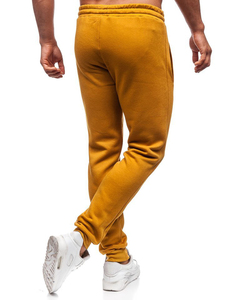 Pantalones Deportivos para Hombre 2026 con Logotipo Personalizado, Cintura Alta, Elásticos, de Algodón y Felpa, Transpirables, Lavados a Color, para Invierno, Venta al Por Mayor - Product Image 4