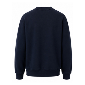 Sweat-shirts d'hiver tricotés pour hommes avec strass, couleur unie, en tissu coton/polyester respirant et doux, respectueux de l'environnement, style streetwear décontracté - Product Image 5