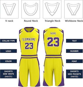 Wholesale New Sportswear Uniform Set Best <b>Make</b> <b>Your</b> <b>Own</b> Basketball Jersey Team Suit set - Product Image 3