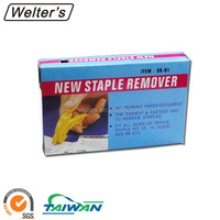 Welter's SR-B1 Décroche-griffes à ciseaux haute rigidité, rapide et facile, pour agrafes plastiques, sans déchirure du papier, options multicolores