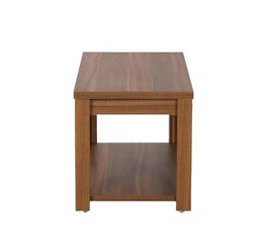 Table basse moderne en bois avec étagère de rangement pour le salon - Product Image 1
