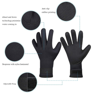 5mm Thermal Scuba Diving Gloves Wear Resistant Neoprene <b>Wetsuit</b> Gloves Anti Scratch Five Finger Underwater Spear Fishing Mittens - Product Image 6