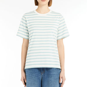 T-shirts personnalisables pour femmes, streetwear décontracté, couleur unie, impression de logo personnalisé sur le devant, tissu en velours, service OEM écologique - Product Image 4