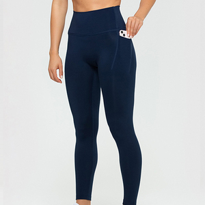 Nouvel Arrivage – Tenue de Sport Femme Taille Mi-Haute avec Poches Latérales, Séchage Rapide, Extensible – Vente Chaude en Gros, Personnalisable - Product Image 1