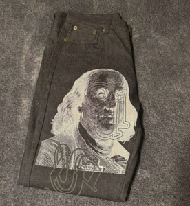 Jean décontracté pour homme en denim SDL 100 % coton de haute qualité, coupe droite, ajustement régulier, jambe large, léger, écologique et respirant - Product Image 1