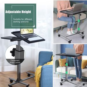 Tavolino per Laptop Regolabile in Altezza e Angolazione, Categoria Prodotti Ospedalieri - Product Image 2