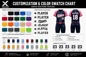 Ensembles d'uniformes de softball personnalisés Eclipse Storm Velocity Fusion Team Collection, sublimés, 100 % polyester, respirants - Product Image 5