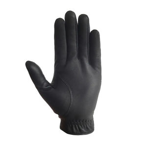 Gants de golf de luxe en peau de mouton avec logo, pour droitier et gaucher, pour hommes, avec une adhérence douce, respirants, à doigts complets, à enfiler, légers - Product Image 3