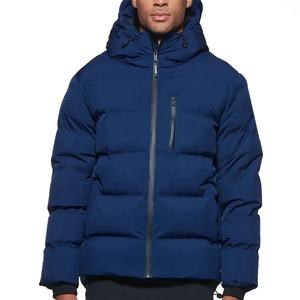 Veste matelassée pour hommes de haute qualité Nouveau design Vente en gros Vêtements d'extérieur longs pour l'hiver avec marque privée à la mode - Product Image 1