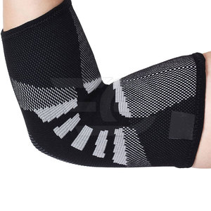 แผ่นรองข้อศอกแบบนุ่ม ปลอกแขนแบบรัดกระชับ ป้องกันแรงกระแทก อุปกรณ์ป้องกันสำหรับออกกำลังกาย ฟิตเนส ปั่นจักรยาน ฝึกซ้อม กีฬากลางแจ้ง - Product Image 3